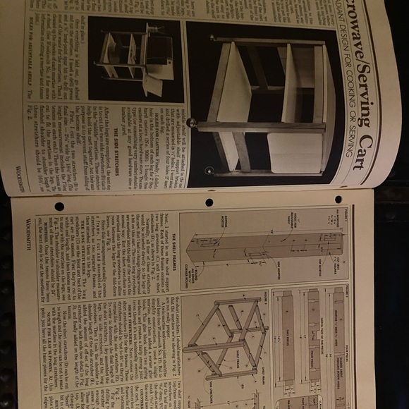 🎉5/$10🎉 Woodsmith magazine number 22 July 1982 Modular storage system - Picture 8 of 14